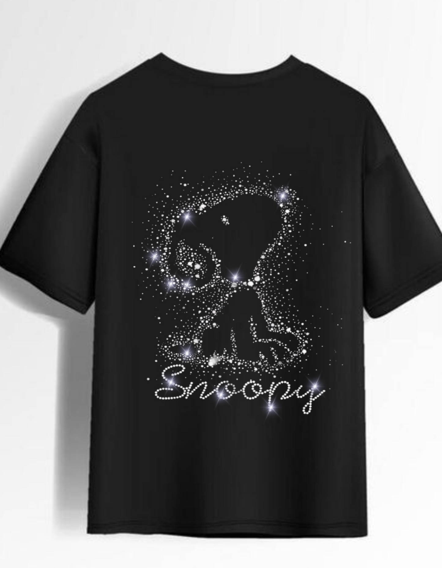 Snoopy Spark – Diamond Stone Drop-Shoulder Shirt