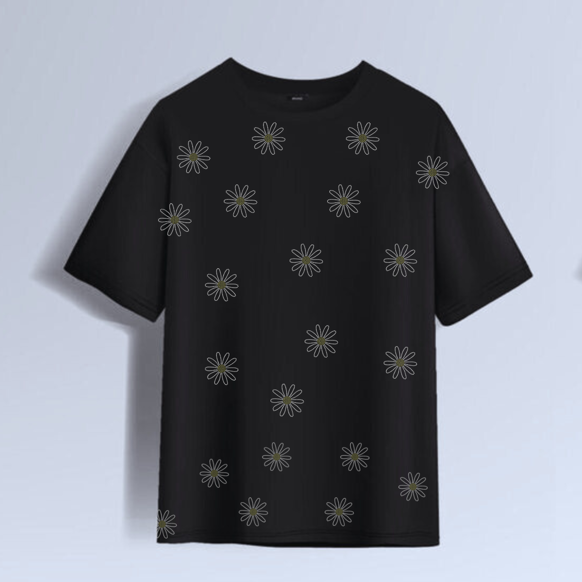 Daisy Flower Diamond Tee