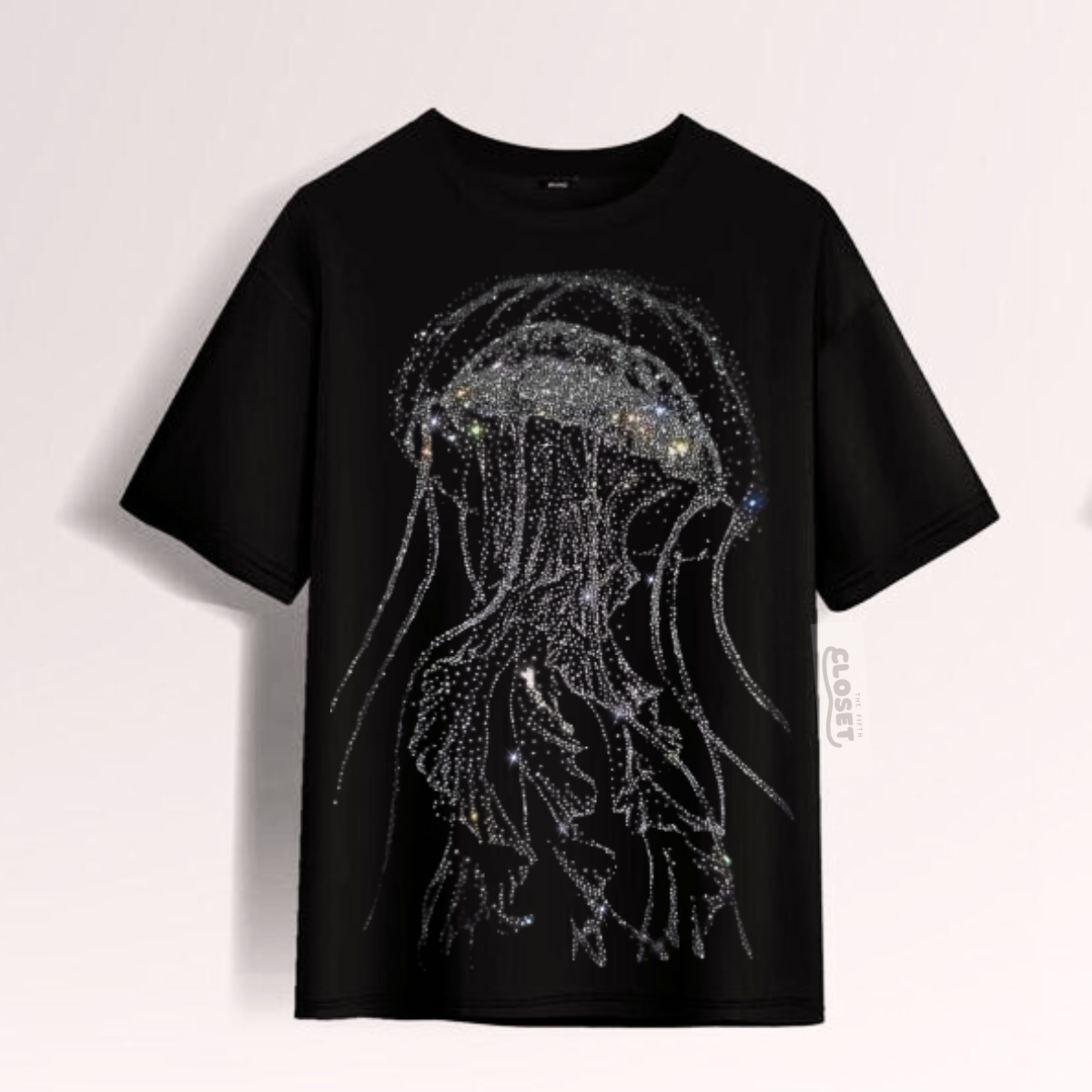 Deep Sea Luxe – Octopus Diamond Stone Shirt